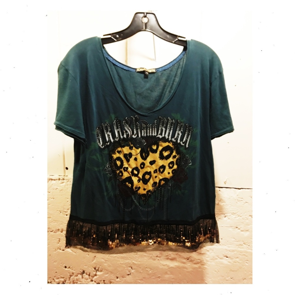 Crash and Burn Graphic Tee
